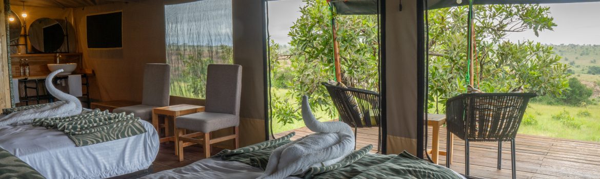 Baobab Mara Luxury Camp Bed View