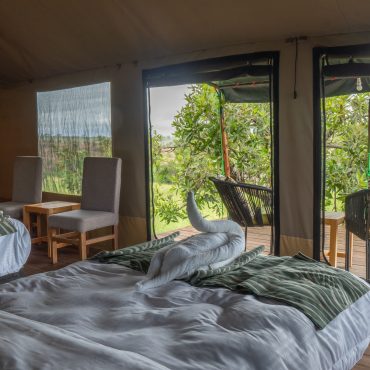 Baobab Mara Luxury Camp Bed View
