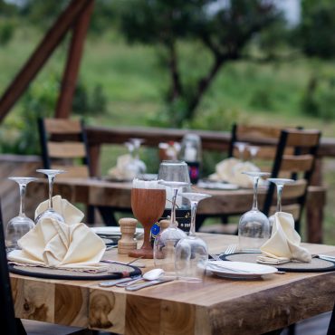 Baobab Mara Luxury Camp Table